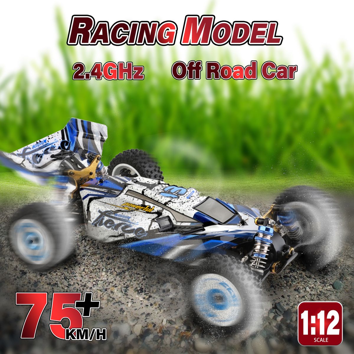 124017 Remote Control Car Off-Road Car High Speed