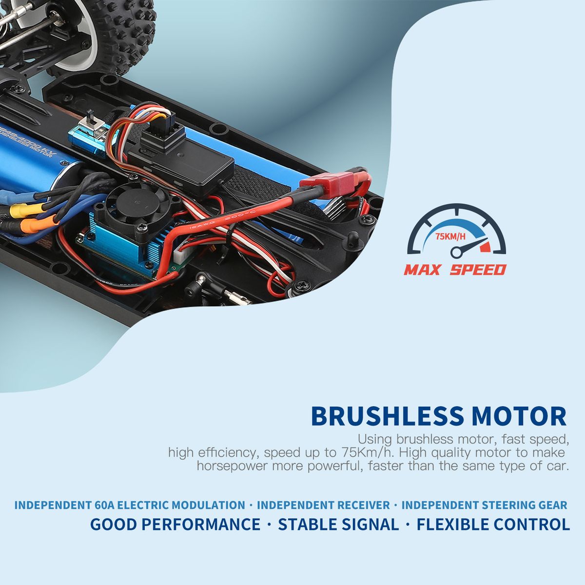 124017 Remote Control Car Off-Road Car High Speed