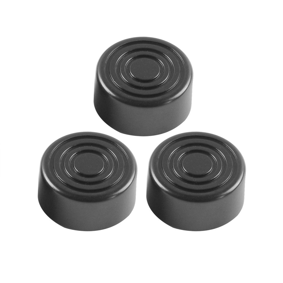 3pcs Footswitch Topper Protector ABS Bumpers For Guitar