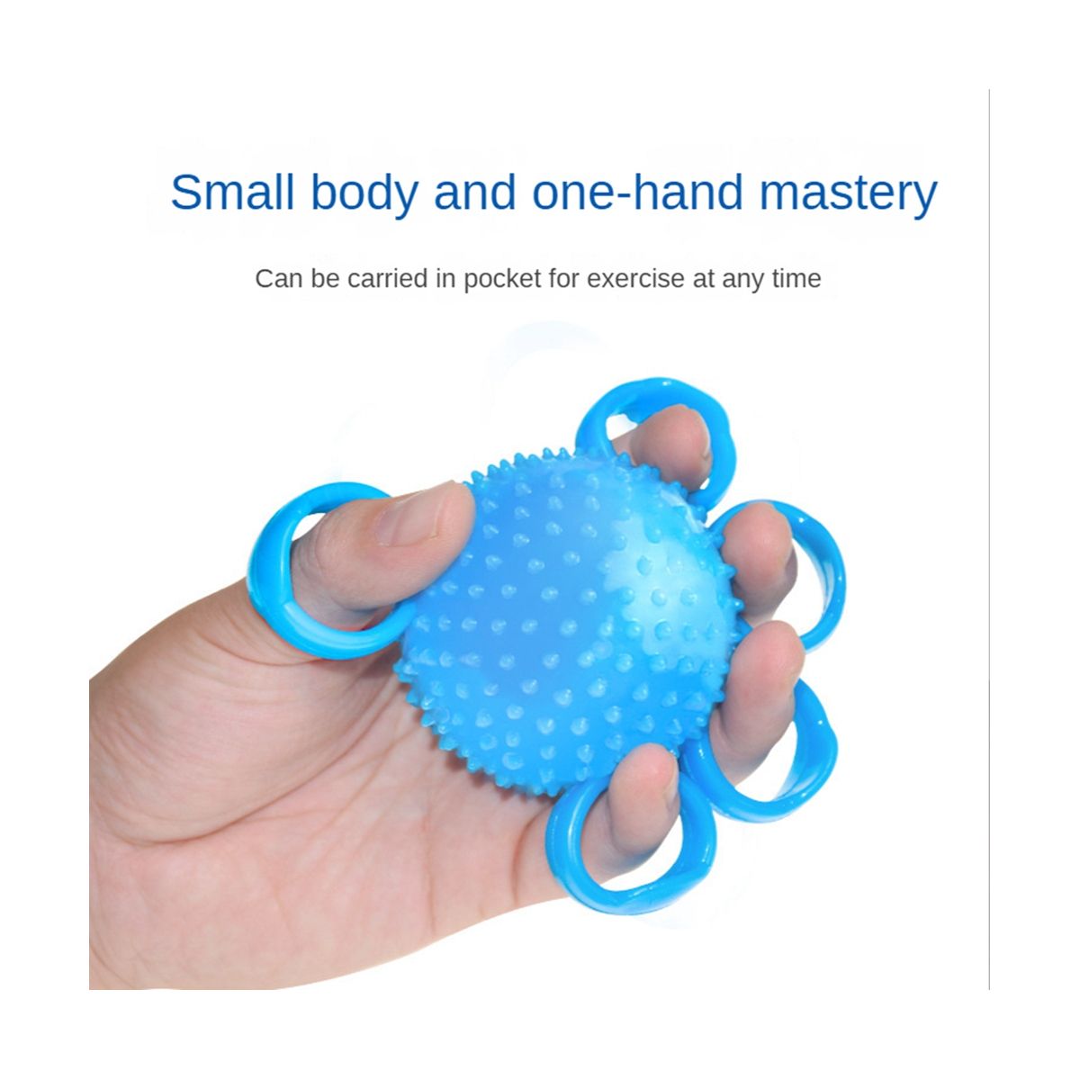 BAMDA Five Finger Grip Ball Ring Training Equipment Fingers