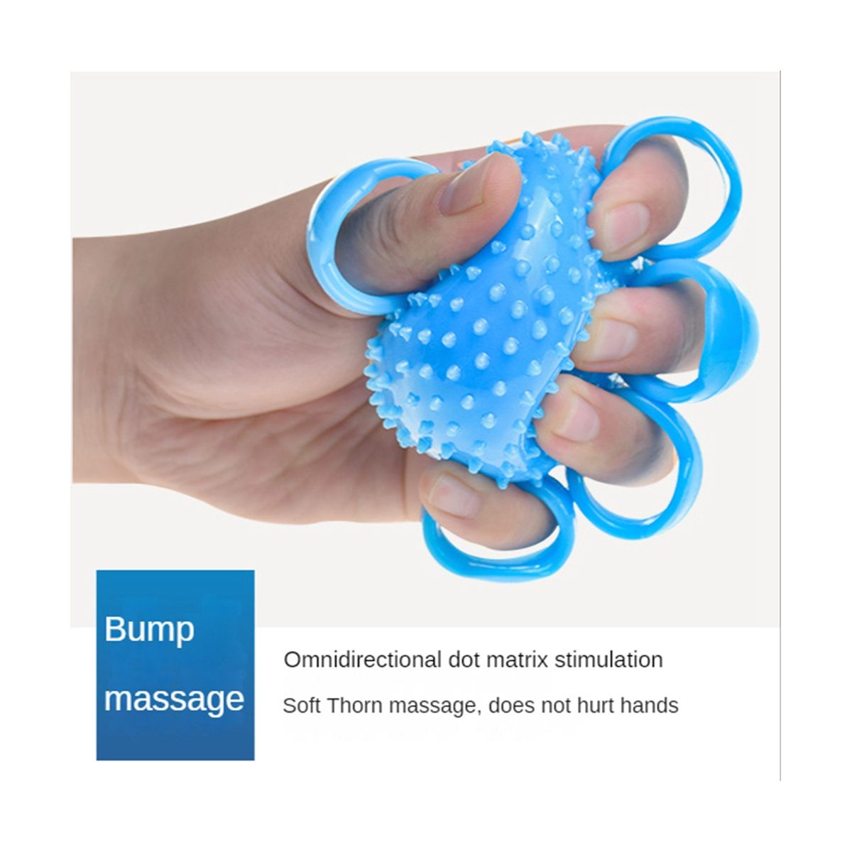 BAMDA Five Finger Grip Ball Ring Training Equipment Fingers