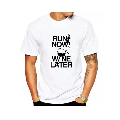 Wine Cup T-shirt - White