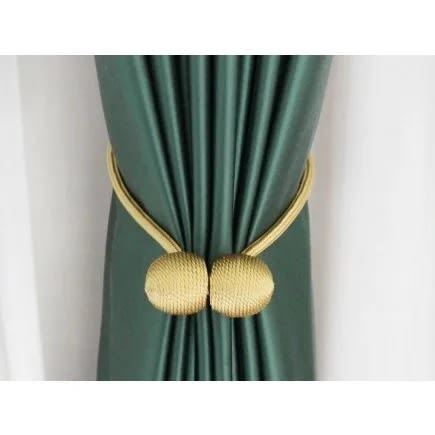 Magnetic Curtain Decorative Tiebacks Holder - Set of 2