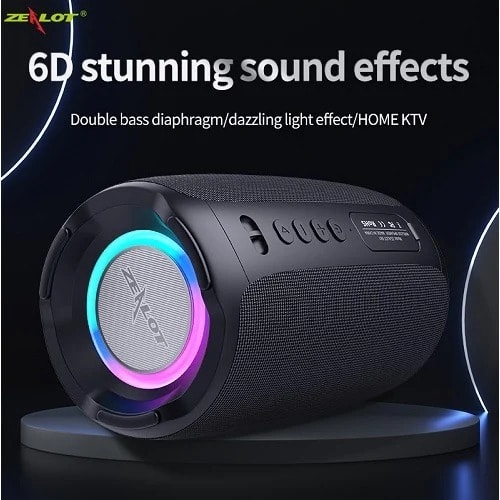 S61 Portable Wireless Outdoor Bluetooth Calling Stereo Music Subwoofer Speaker