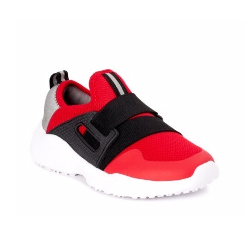 Athletic Works Boys Slip On Sneaker Athletic Shoe - Red