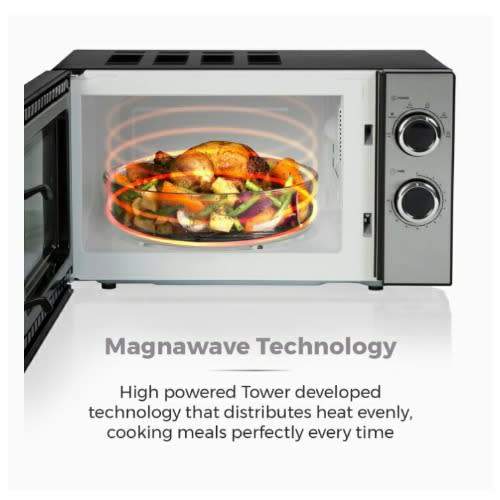 MAGNAWAVE 20L Microwave Oven With 5 Power Settings - 800W