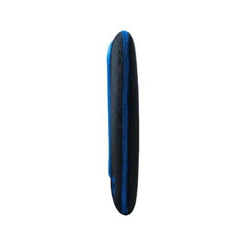Reversible Neoprene Sleeve For Laptop/chromebook/mac - 11.6 Inch - Black & Blue