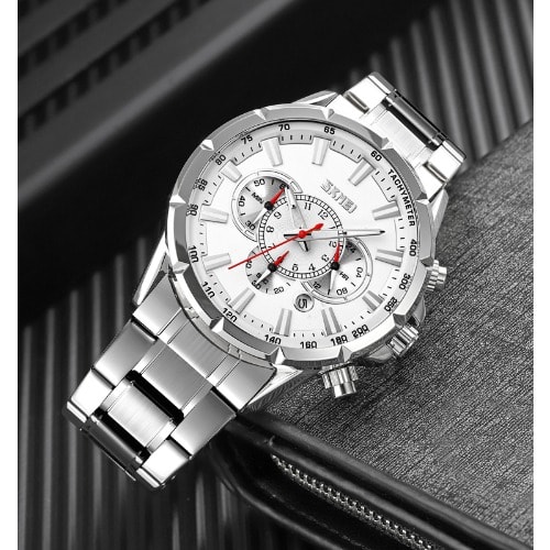Three Working Chronograph  Wrist Watch