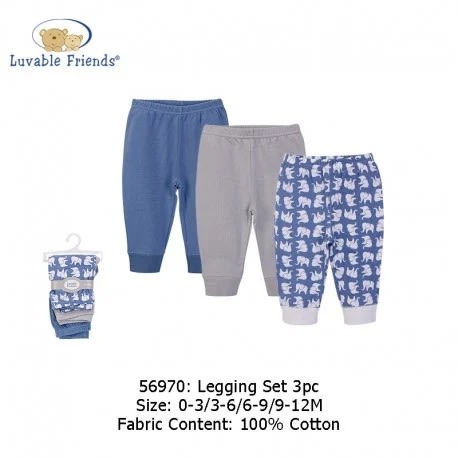 3 Pack Tapered Ankle Pants
