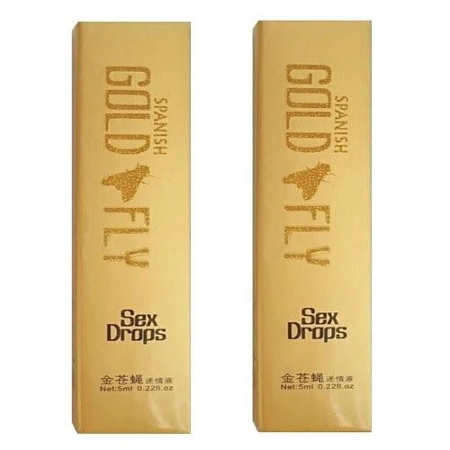 Spanish Gold Fly Sex Drops - 5 Packs