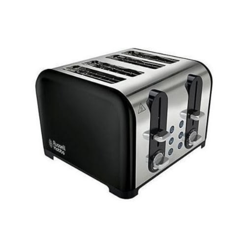 Worcester Extra Wide Slots Pop- Up Toaster - 4-Slice