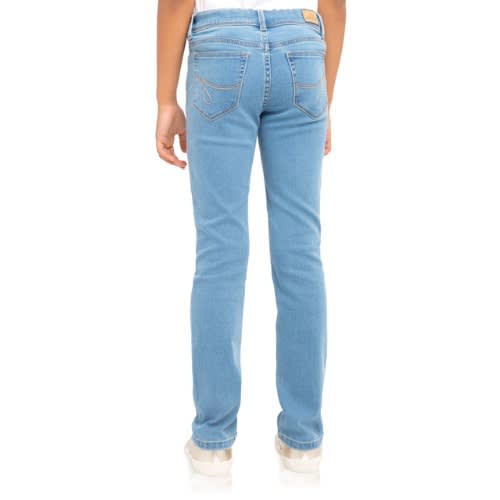 Girls Skinny Jeans Trouser Pant - Light Blue