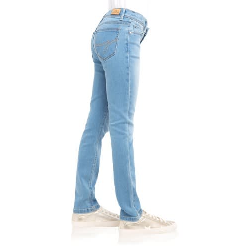 Girls Skinny Jeans Trouser Pant - Light Blue