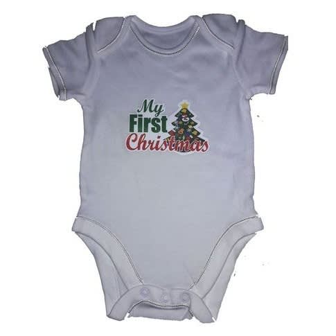 My First Christmas- Unisex Outfit  Bodysuit - 1pc