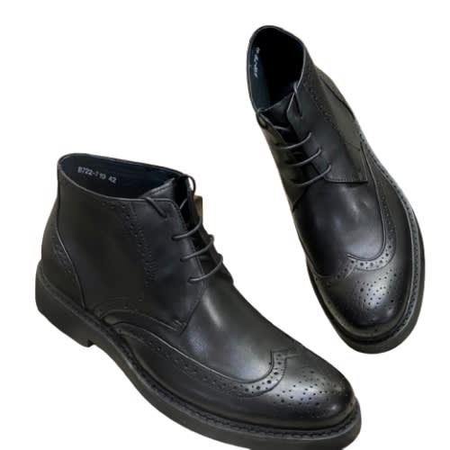 Patent Boot Shoe