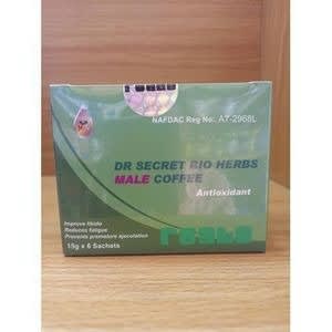 Dr Secret Bio Herbs Male Coffee For Men - 15g X 6 Sachet