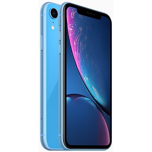 iPhone Xr - 128GB ROM - 3GB RAM - 4G LTE With Free Pouch & Screen Guide - Blue