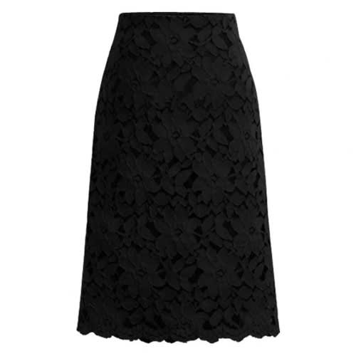 Ladies Lace Skirt- Black