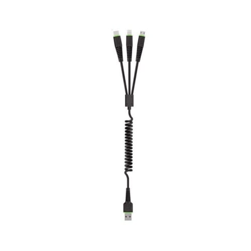 150t3s 3 In 1 Coild Cable Micro Usb