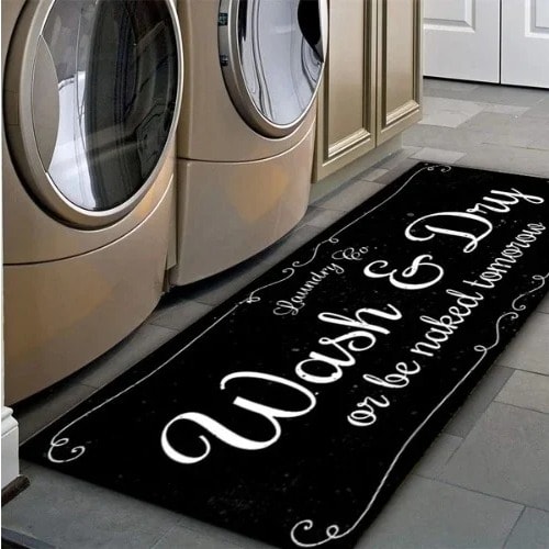 Laundry Room Rug Runner Mats - Single -  50cm x 80cm