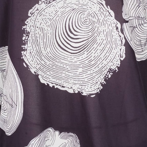 Leaf Print Top & Trouser - Grey