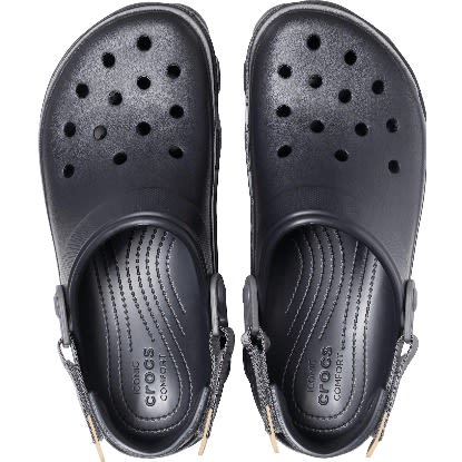 All Terrain Crocs- Black