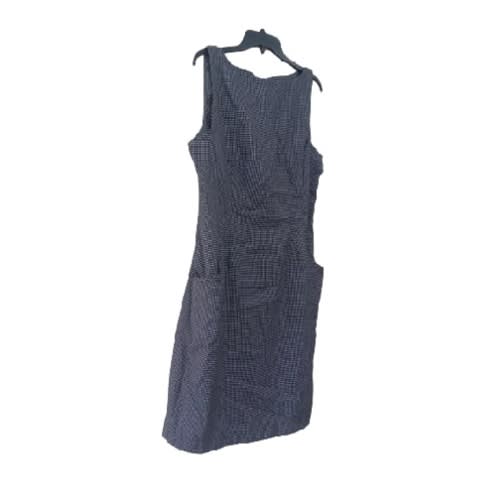 Women's Short Dress- Black And Grey