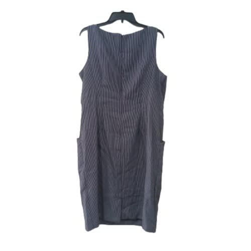 Women's Short Dress- Black And Grey