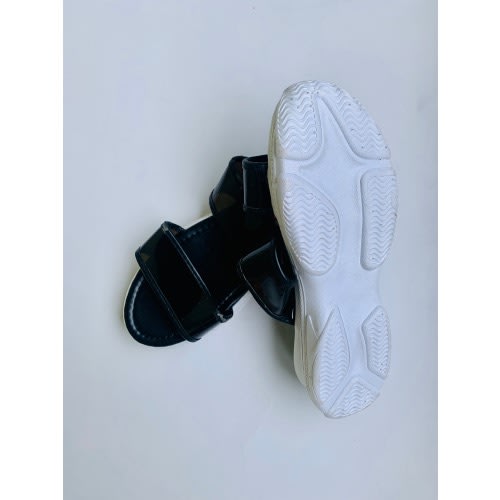 Women’s Wedge Slippers- Black