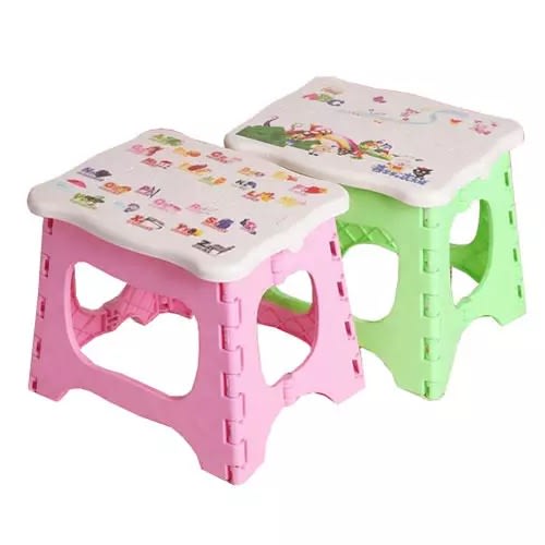 Kids Character Foldable Portable Stool Chair - 2 Pieces