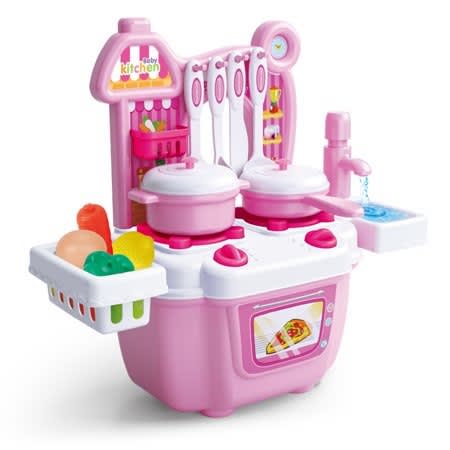 Kids Stimulation Mobile Kitchen Playset