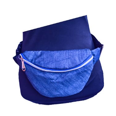 Denim Waist Purse