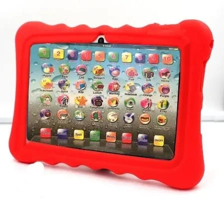 A36 Kids Educational Tablet -  7" - 32GB ROM +3gGB  RAM - Wifi - 3000mAh - Red