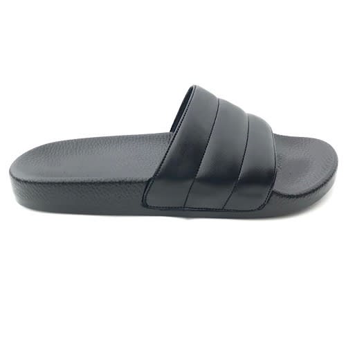 Unisex Summer Slide Slippers - Black