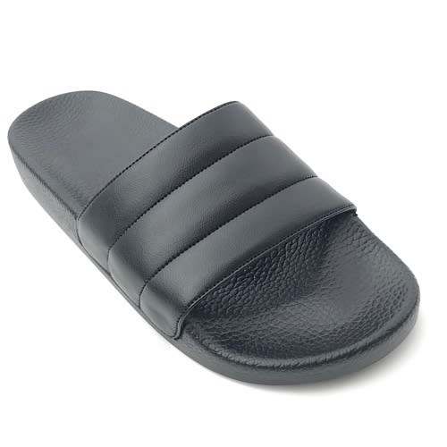 Unisex Summer Slide Slippers - Black