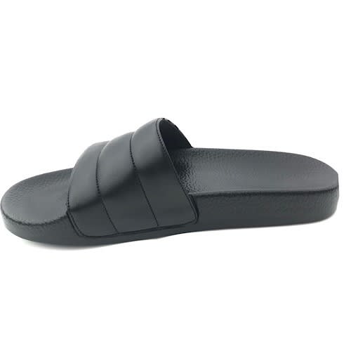 Unisex Summer Slide Slippers - Black
