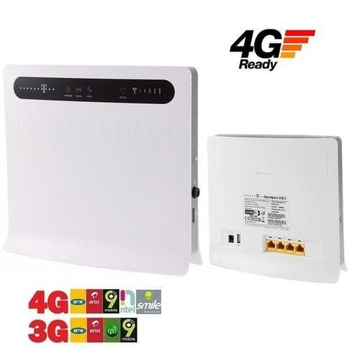 Huawei B593 4G LTE Universal CPE Router+4 LAN Ports for all networks