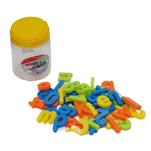 52 Pieces Magnetic Letters And Numbers