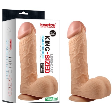 9.0'' Long Legendary King Sized Realistic Dildo