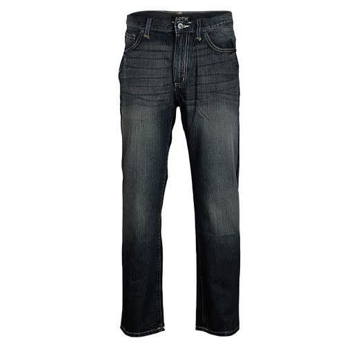 Apt 9 Carbon Straight Faded Stock Jeans- Blue