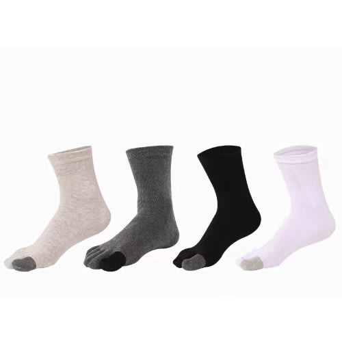 Five Toe Running, Exercise And Casual Socks - Ash