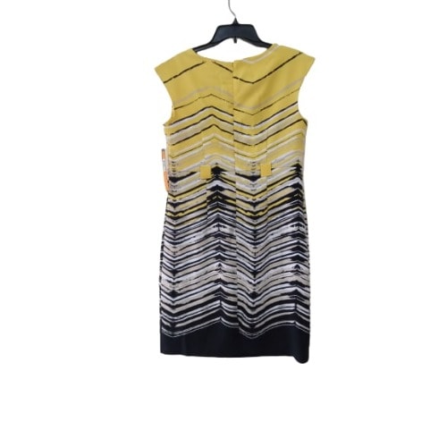 Women's Dress- Yellow & Black Design