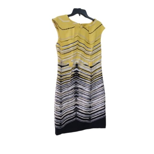 Women's Dress- Yellow & Black Design