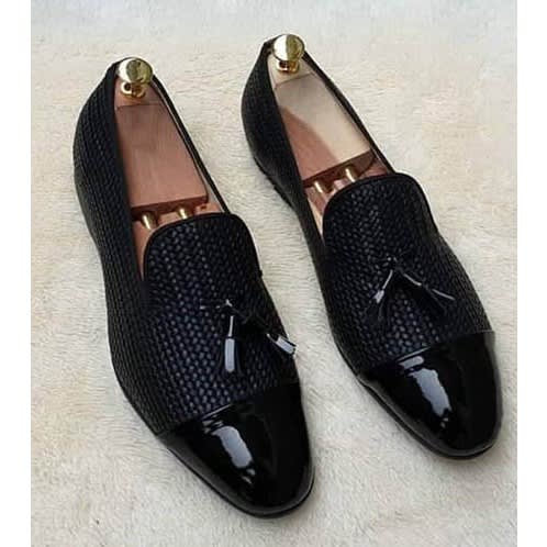 Black Basky Leather Shoe