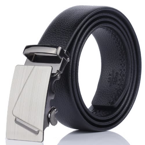 Men's Leather Belt - Black