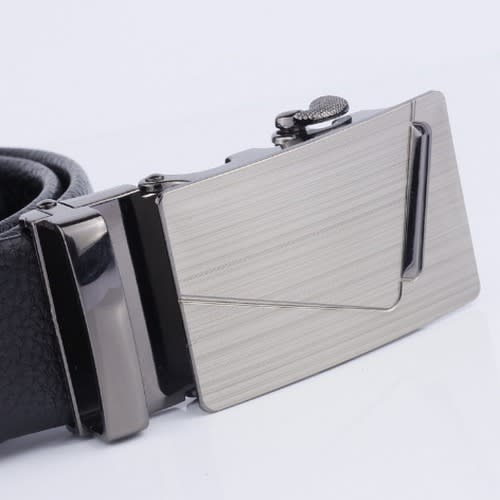 Men's Leather Belt - Black