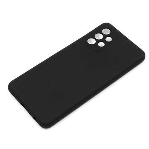 Silicon Back Case For Samsung A13 - Black