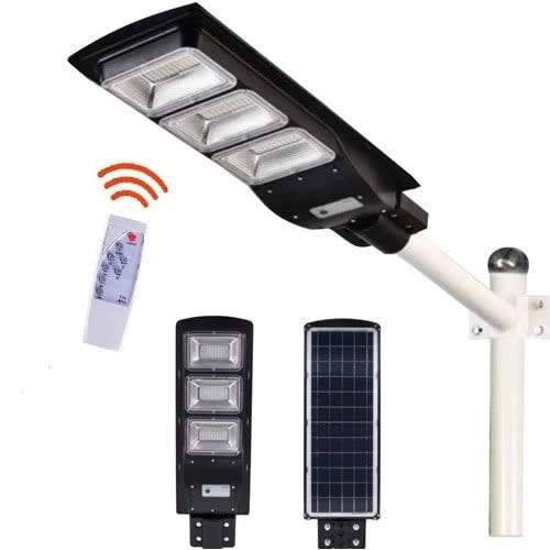 Solar Street Light With Motion Sensor  + Remote Control With Free Pole