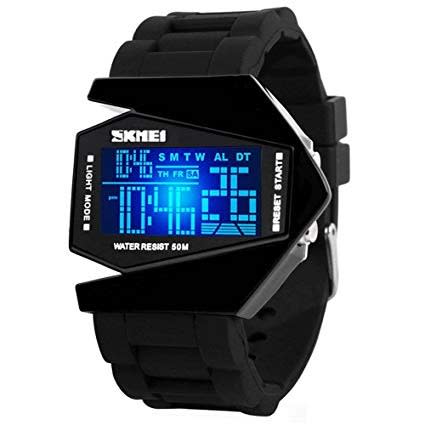 Multicolor Led Light Chronograph Silicon Strap Watch + Free Led Watch