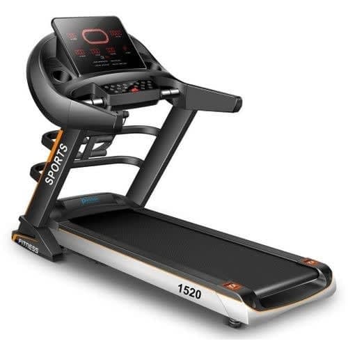 Passion 3hp Treadmill Inclined With Massager, Dumbbell And Twister Mp3